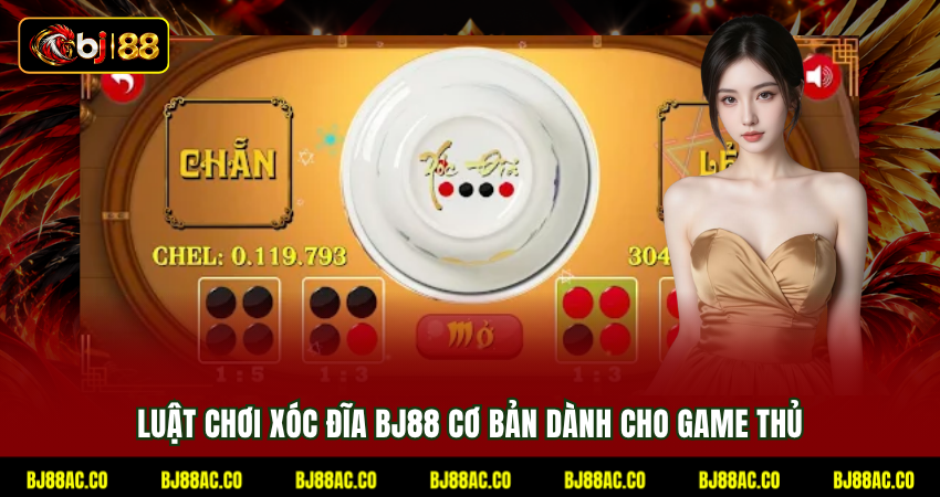 Luật chơi xóc đĩa BJ88 cơ bản dành cho game thủ